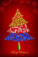 Wall Mural - Christmas Tree