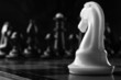 © dimasobko - white knight chess piece