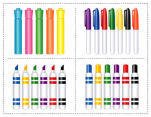 Felt Tip Markers Collection