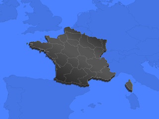 Map of France