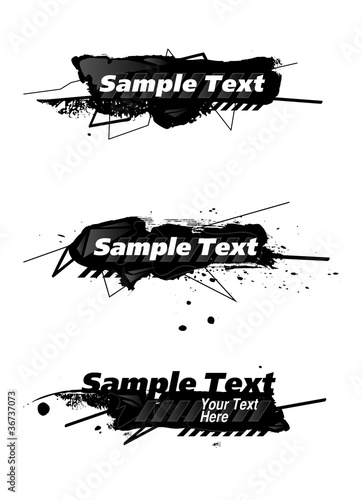 Fényképezés  abstract banners