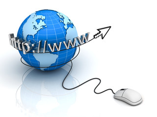 Poster - Internet World Wide Web Concept
