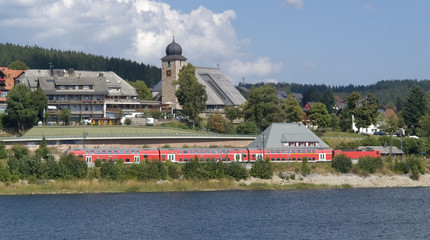 Poster - Schluchsee waterside scenery