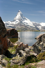 Wall Mural - Matterhorn in Alps, Switzerland