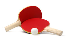 Ping-pong Rackets And Ball