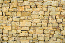 Texture Of Ancient Stone Wall