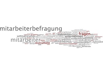 Aufkleber - Mitarbeiterbefragung