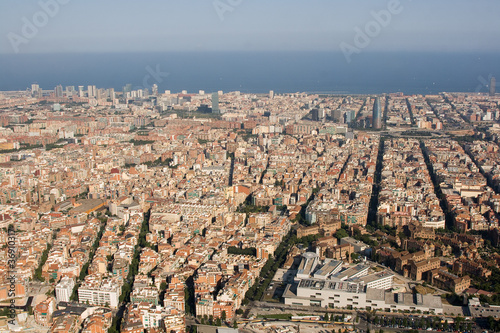 Plakat na papierze fotorealistycznym Barcelona