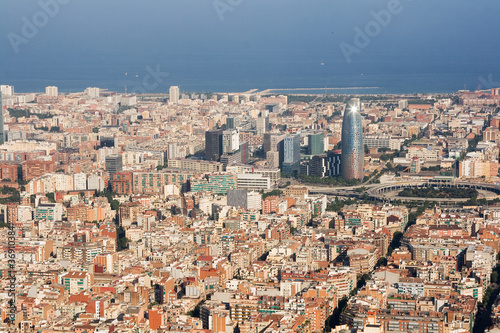Plakat na papierze fotorealistycznym Barcelona