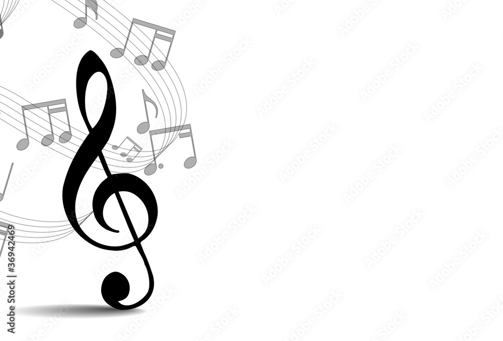 Clave De Sol Vector