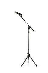 Fototapete - Microphone isolated on white background