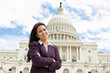 Asian business woman on Capitol Hill