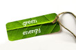 green energy anhänger