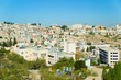 Panoramic aerial view of Bethlehem city in Palestine, Israel