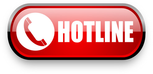 Aufkleber - hotline web button