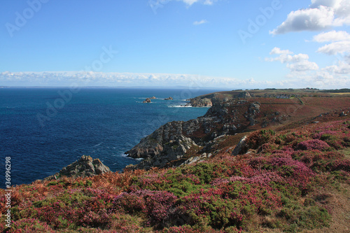 Plakat na papierze fotorealistycznym Brittany - cape sizun landscape