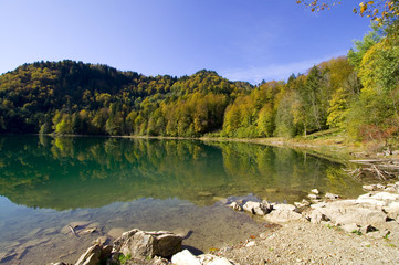 Wall Mural - Freibergsee - Oberstdorf - Alpen