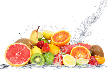 Wall Mural - frutta splash