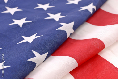 Board z aluminiowym obramowaniem Flaga usa