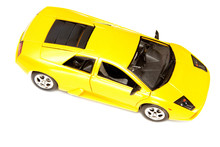 Yellow Toy Sport Car