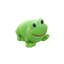 A Rubber Frog Isolated On White