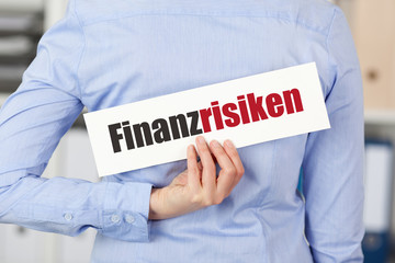 Poster - finanzrisiken