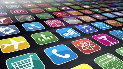 Mobile Apps Seamless Background Loop