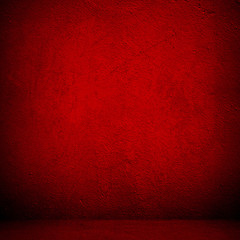 Canvas Print - red wall