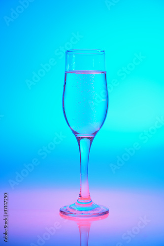 Plakat na papierze fotorealistycznym Lampka wina