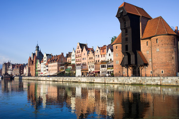 Canvas Print - City of Gdansk