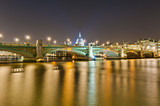 Fototapeta Londyn - Blackfriars Bridge at London, England