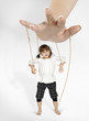 child girl - puppet