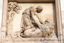 Samson Killing The Lion