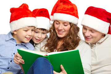 Poster - Reading Santas