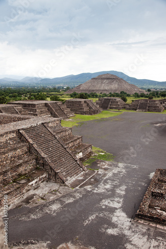 Naklejka samoprzylepna Teotihuacan