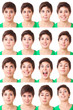 © william87 - Woman Portrait, Collection of Expressions