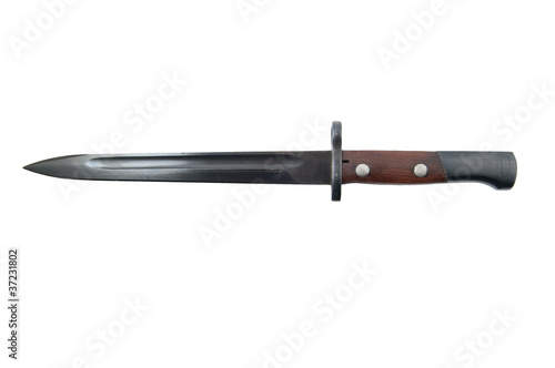 Fotografía Old bayonet that went through some battles.