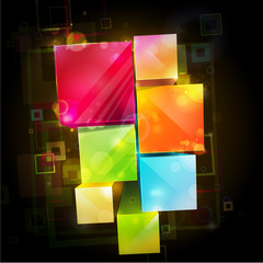 Poster - Abstract Background Vector