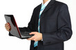 © kuukaa - Businessman using laptop