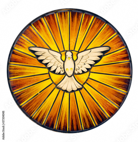 Fototapeta do kuchni Holy Spirit Stained Glass