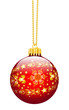 Weihnachtskugel, Blattgold, Kugel, Ornamente, verziert, Gold