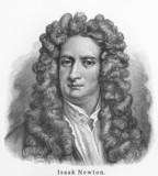 Fototapeta Mapy - Isaac Newton