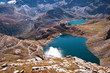 Alpine lake in the Italian Alps