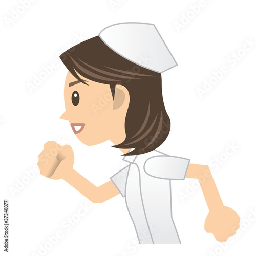 看護婦a 表情2 走る Buy This Stock Vector And Explore Similar Vectors At Adobe Stock Adobe Stock