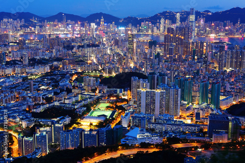Tapeta ścienna Hongkong