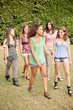 © william87 - Teenage Girls Walking at Park