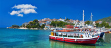 Pictorial Harbors Of Small Greek Islands - Skopelos