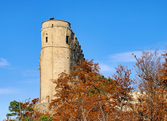 Canvas Print - Kynast Burg - castle Kynast 01