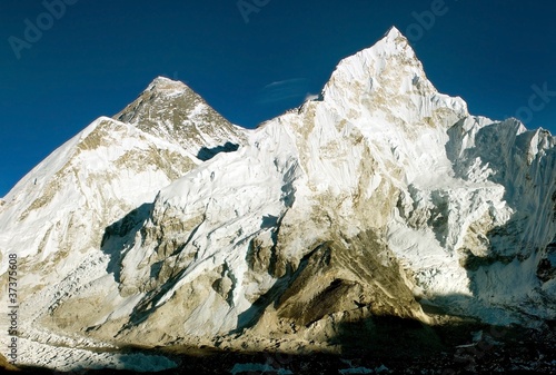 Tapeta ścienna Widok na everest i nuptse z kala patthar