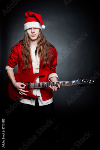 Heavy Metal Santa Buy This Stock Photo And Explore Similar Images At Adobe Stock Adobe Stock